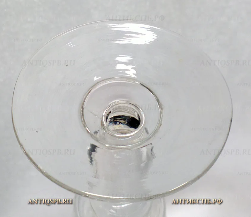Фужер старинный из стекла. Россия. ХIХ век. №20086.1